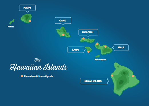 map-hawaiian-islands