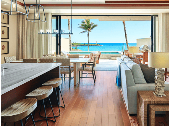 ocean view villa